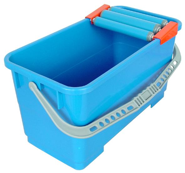 Swinko Schoonmaakset kombi 26 Inwasset met opvangemmer 25 liter (9 liter water in gebruik), met 3-voudige rollenset